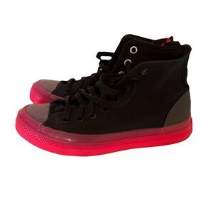 Chuck Taylor All Star  CX High Black Hyper Pink Sneakers 6.5 Men 8.5 Women